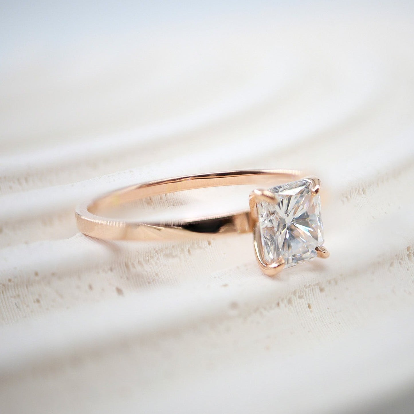 0,68ct Cushion Kesim Tektaş