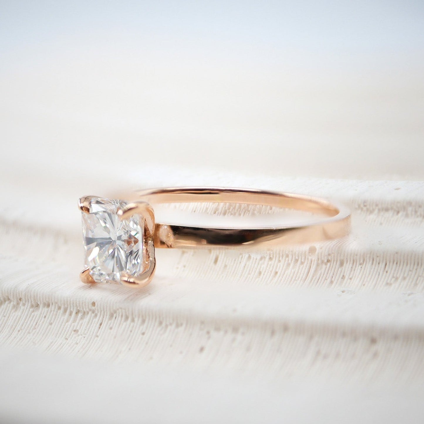 0,68ct Cushion Kesim Tektaş