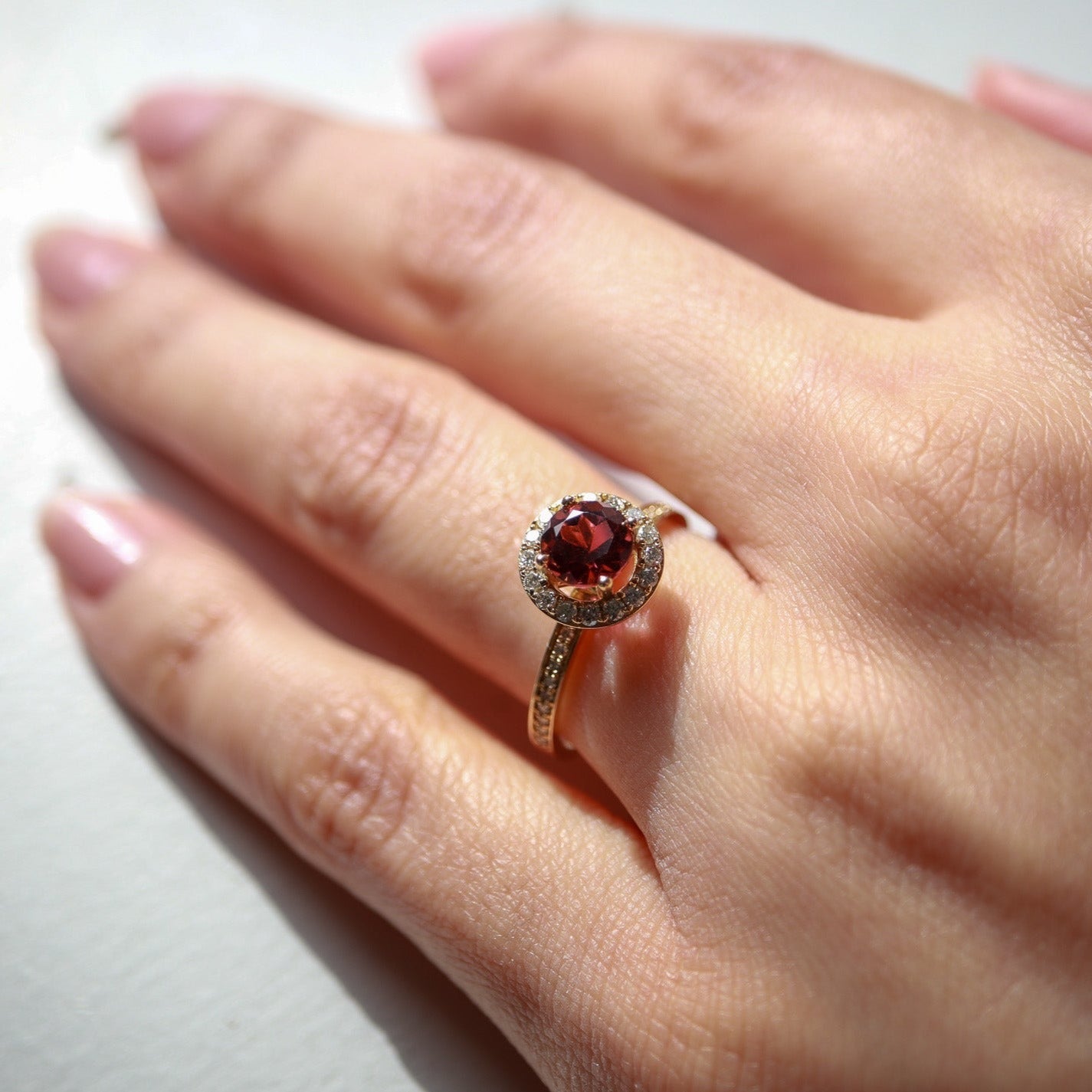 Pembe Turmalin & Pırlanta