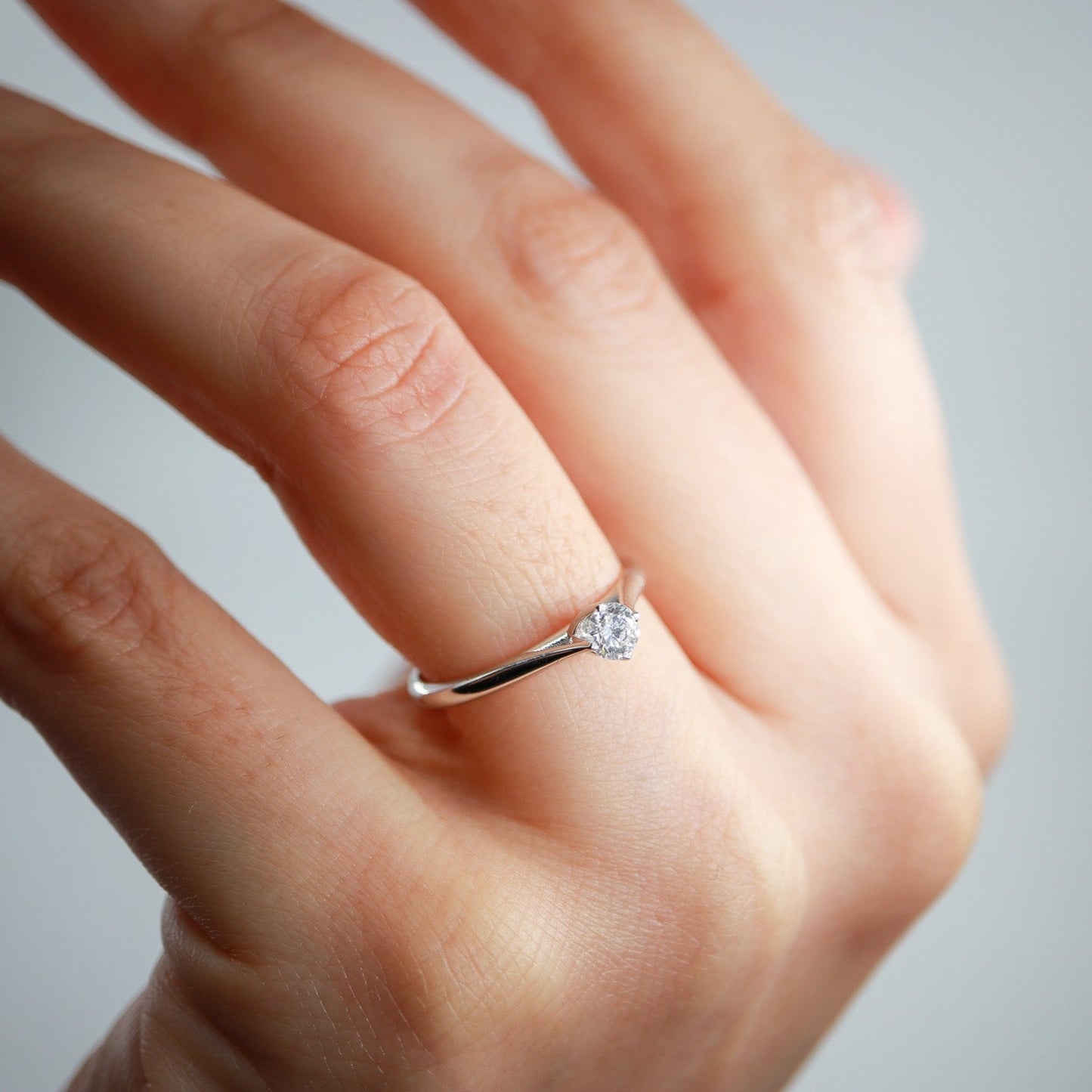 0,18ct Tektaş Yüzük