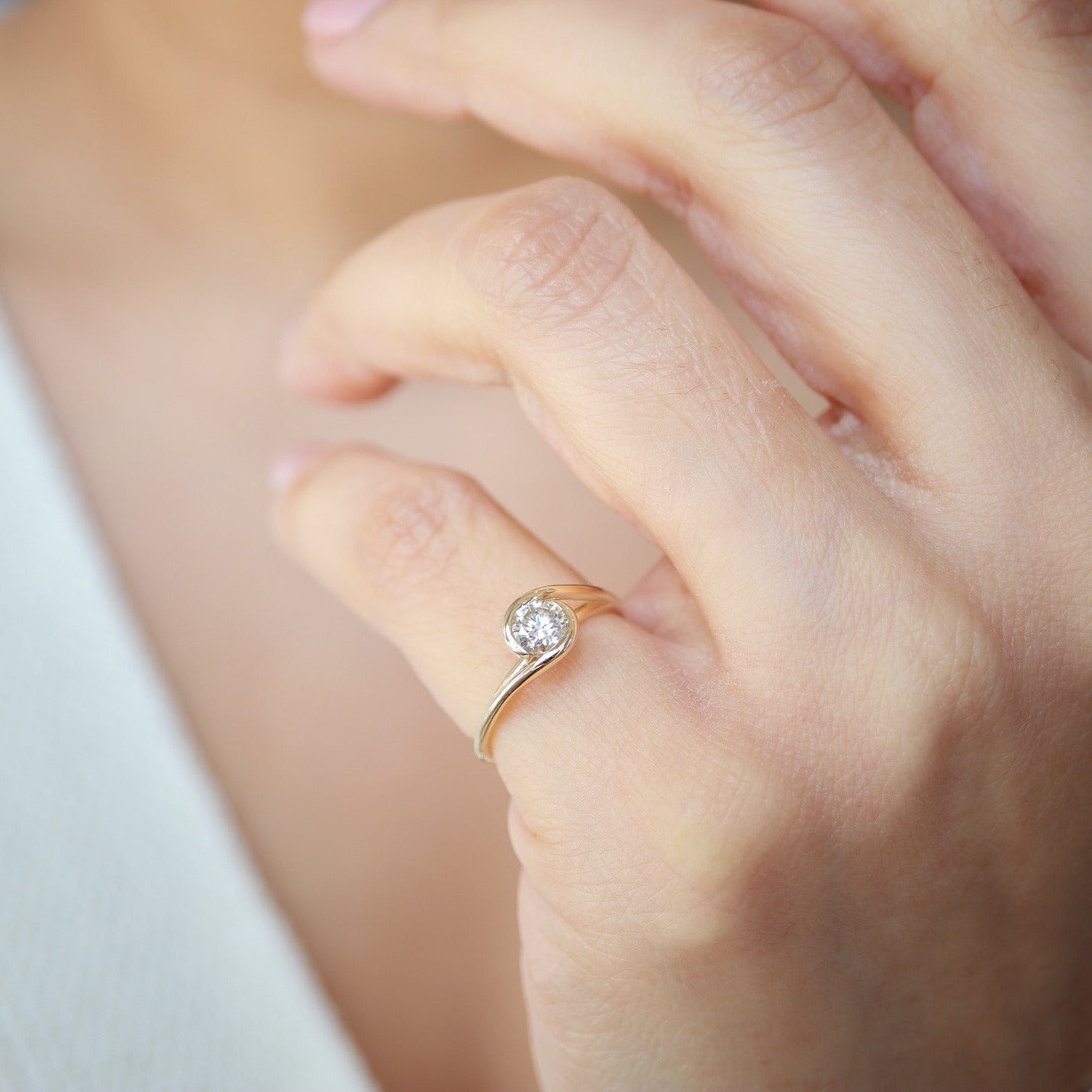 0,40ct Vintage Pırlanta Yüzük