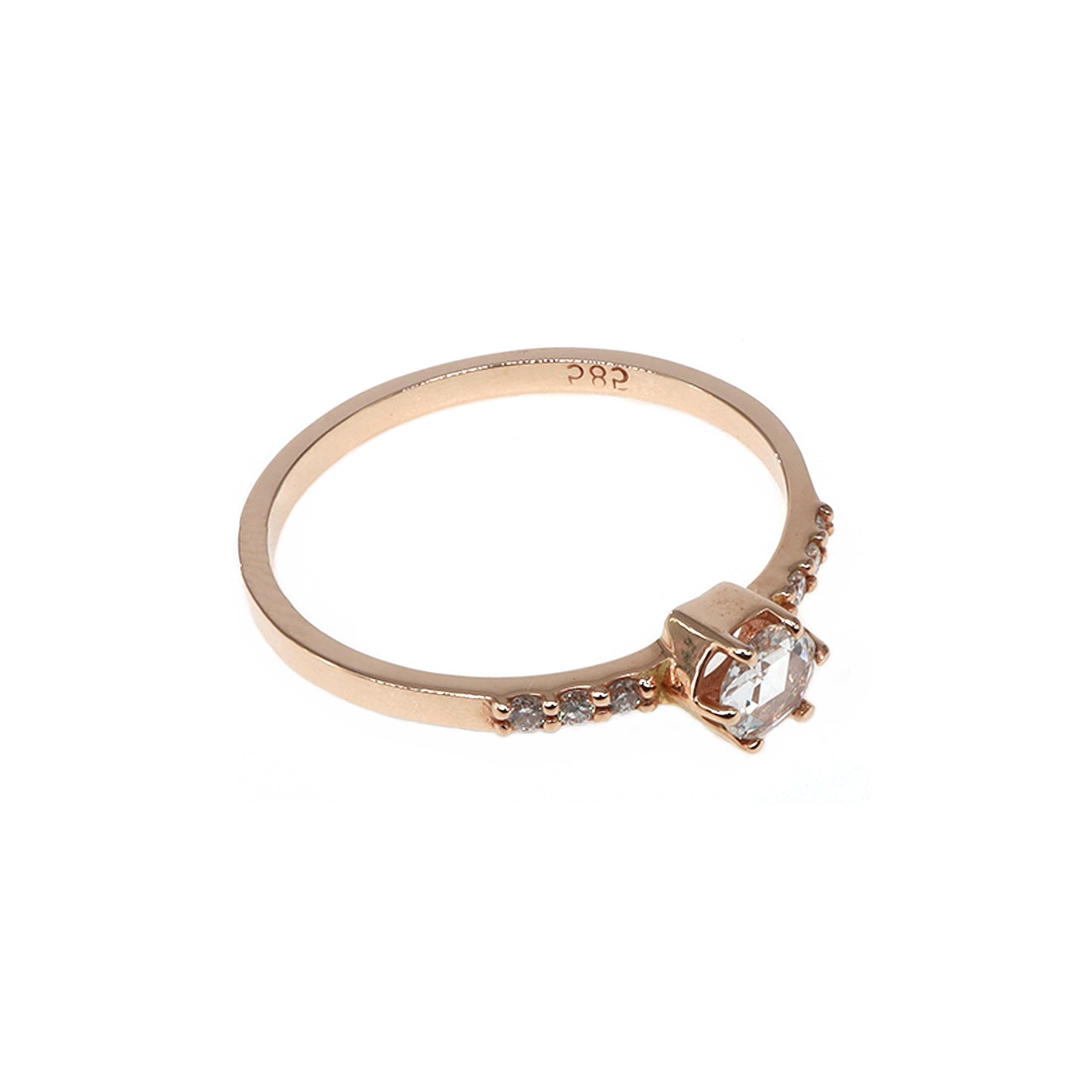 Pırlanta & Elmas Vintage Rose Yüzük