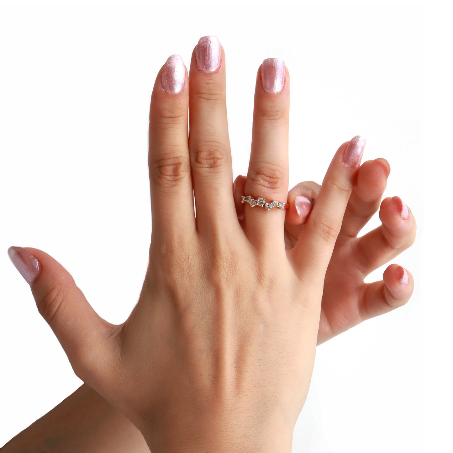 0,53ct Yedi Taşlı Özel Tasarım Pırlanta