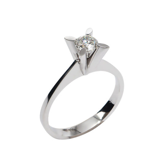 0,30ct Badem Tırnak Tektaş