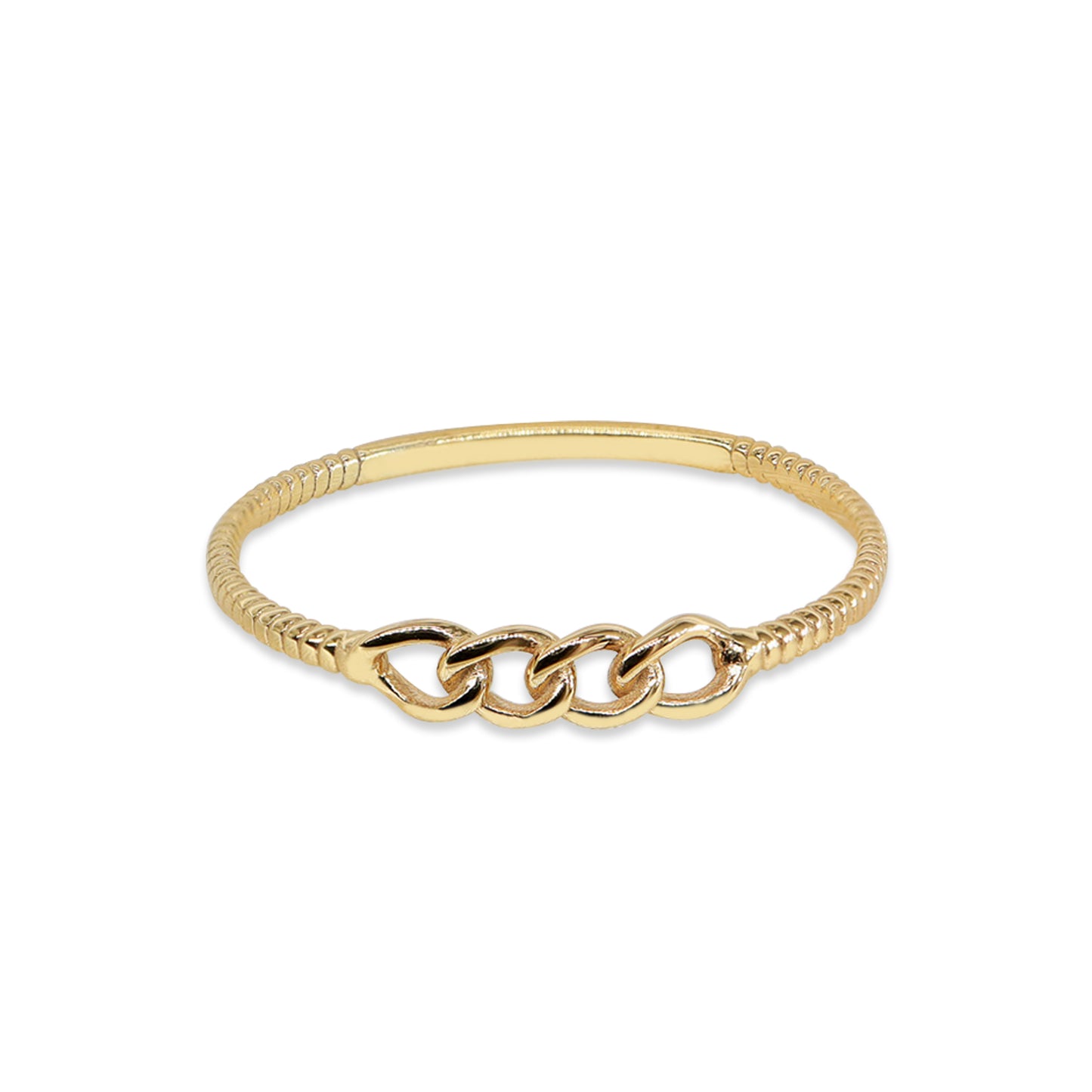 Minimal Halkalı Yüzük