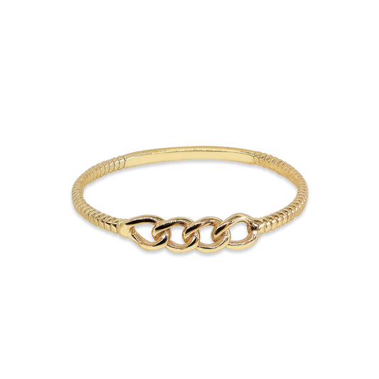 Minimal Halkalı Yüzük