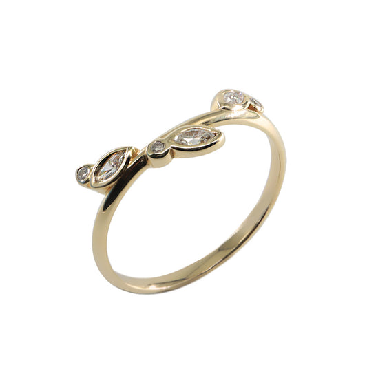 Vintage Markiz Pırlanta Yüzük